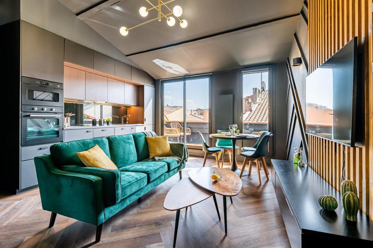 Loft En - Duplex Terrasse Coeur Historique Avec Vue Degagee & Parking Souterrain Offert Apartment *